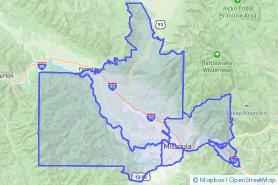 Service Area Map