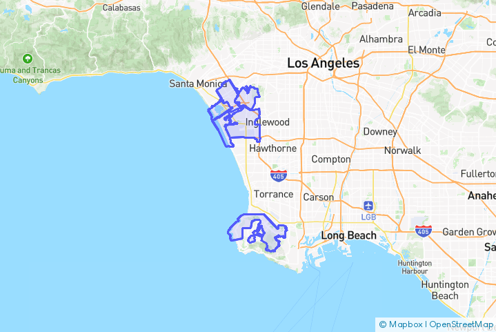 Service Area Map