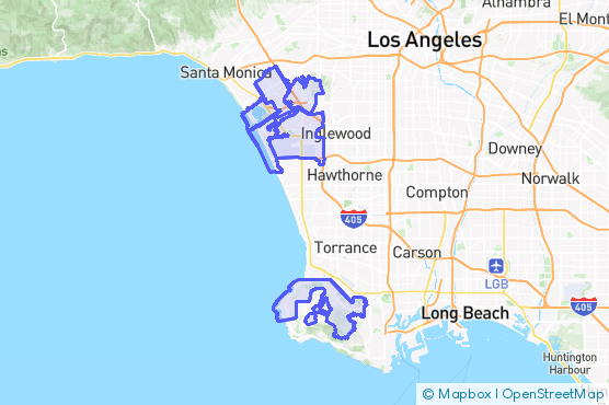 Service Area Map