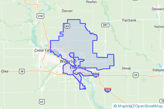 Service Area Map