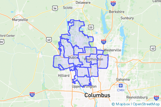 Service Area Map
