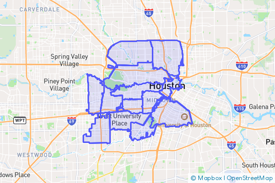 Service Area Map
