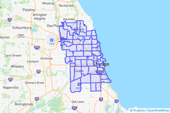 Service Area Map