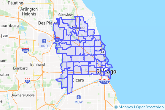 Service Area Map