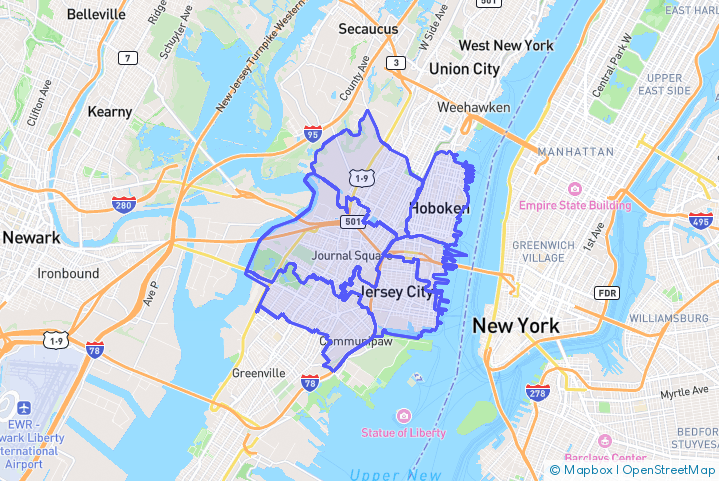 Service Area Map