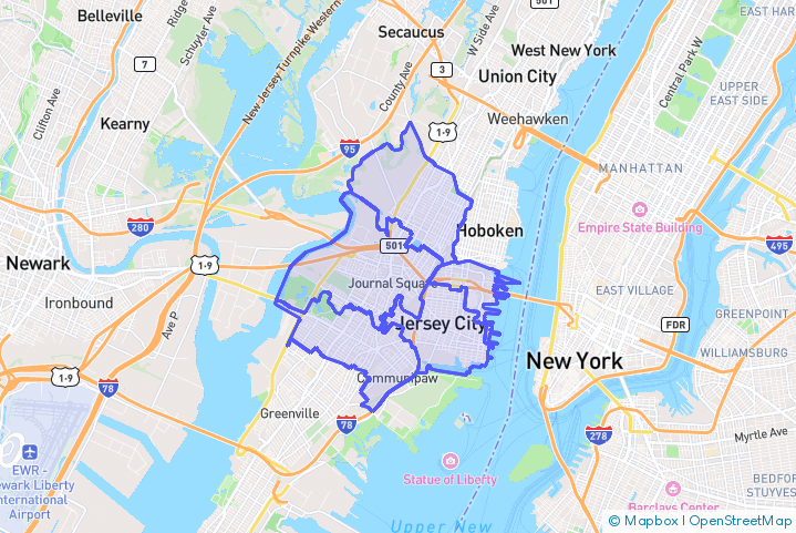 Service Area Map