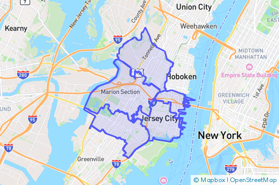 Service Area Map