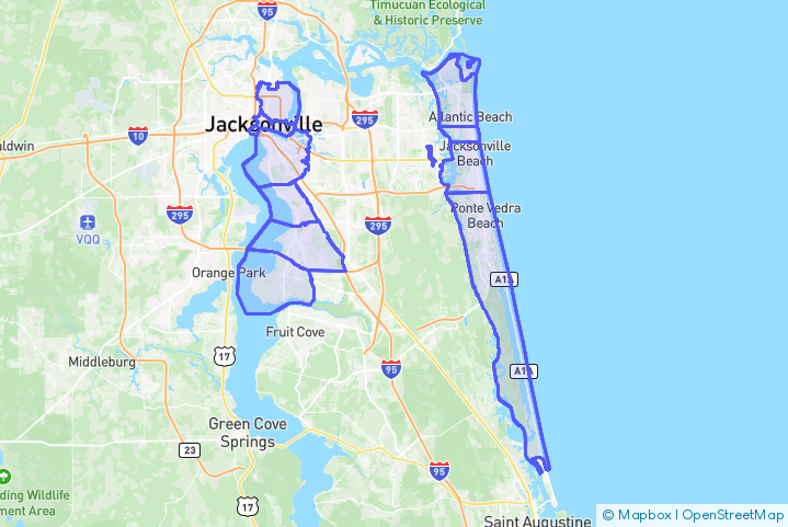 Service Area Map