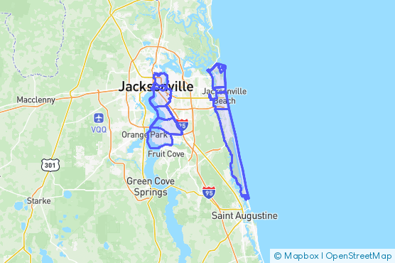 Service Area Map