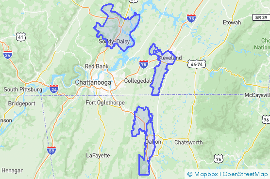 Service Area Map