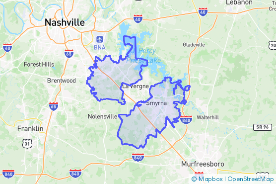 Service Area Map