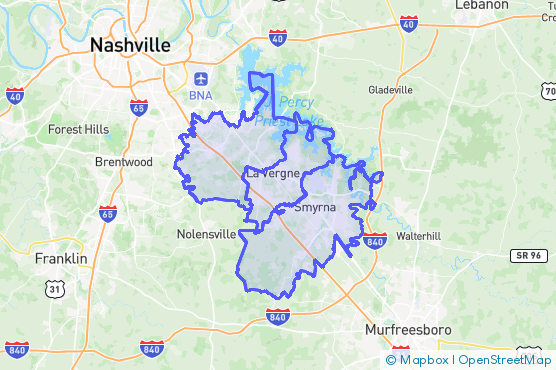 Service Area Map