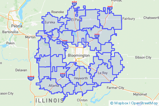Service Area Map