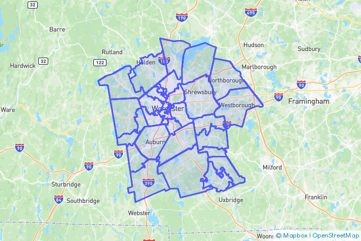 Service Area Map