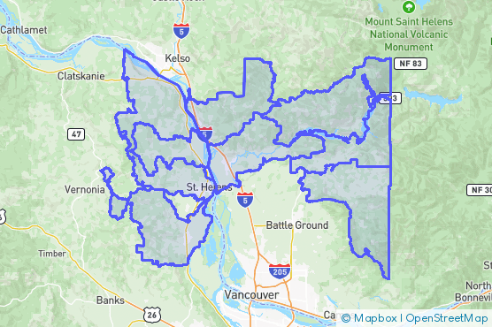 Service Area Map