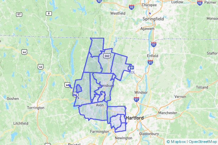 Service Area Map