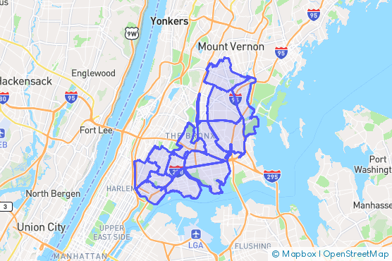 Service Area Map