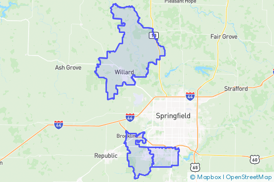 Service Area Map