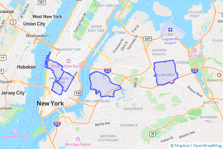 Service Area Map