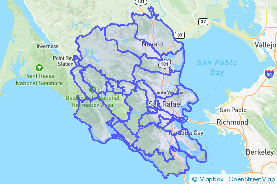 Service Area Map