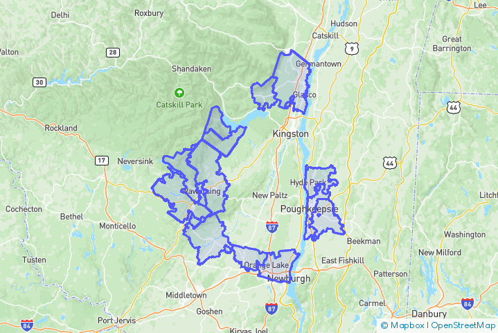 Service Area Map