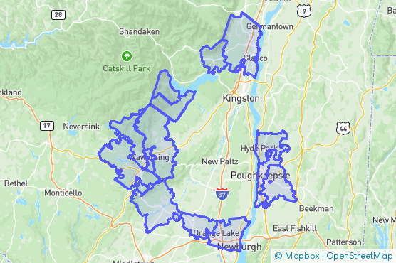 Service Area Map