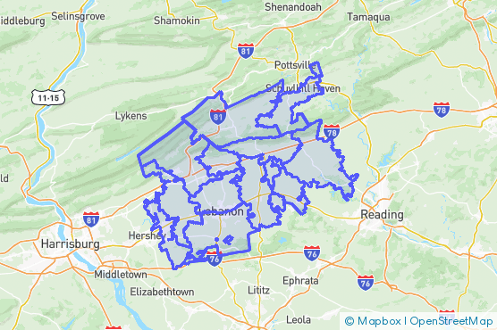 Service Area Map