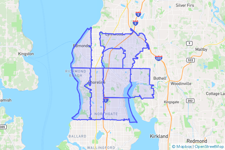 Service Area Map