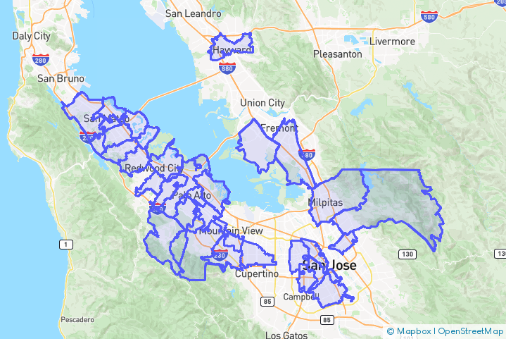 Service Area Map