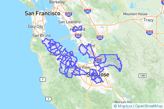 Service Area Map