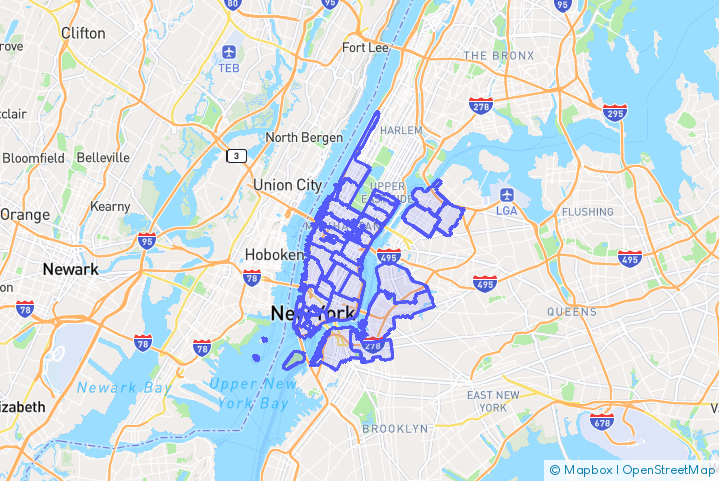 Service Area Map