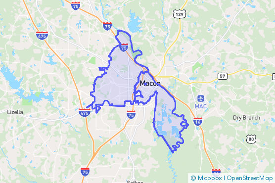 Service Area Map