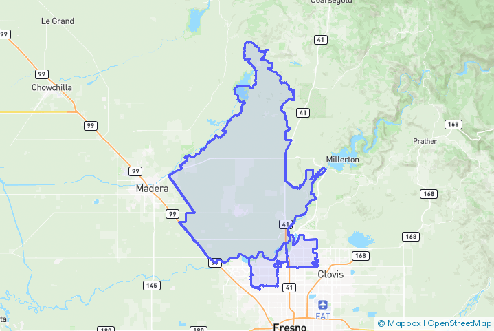 Service Area Map