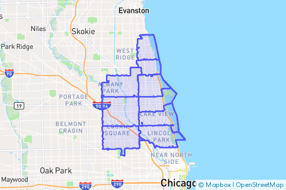 Service Area Map