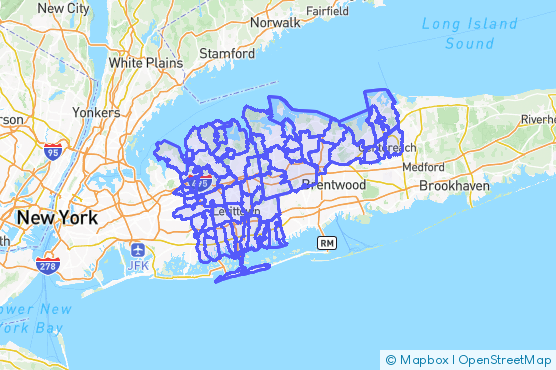 Service Area Map