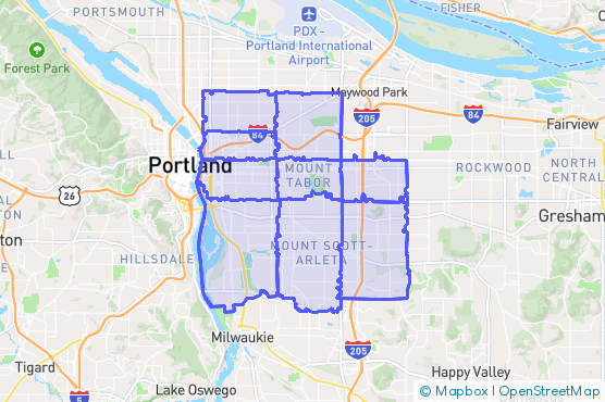 Service Area Map