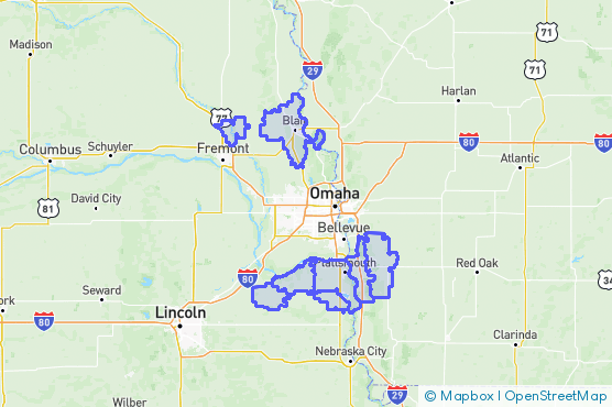 Service Area Map