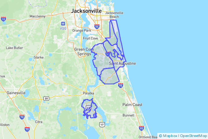Service Area Map