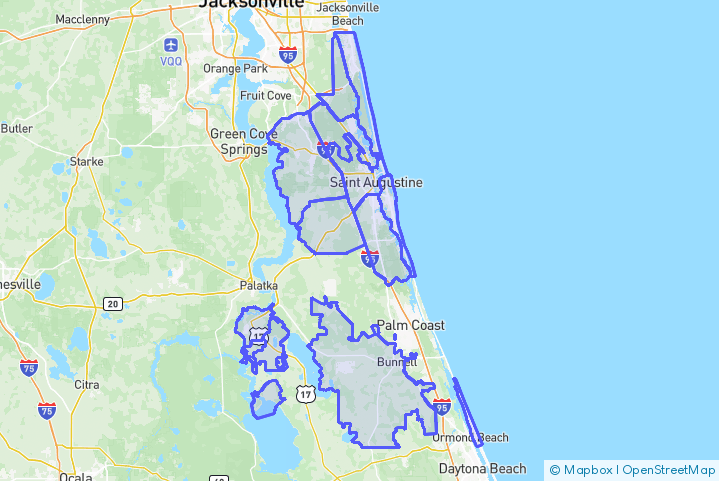 Service Area Map