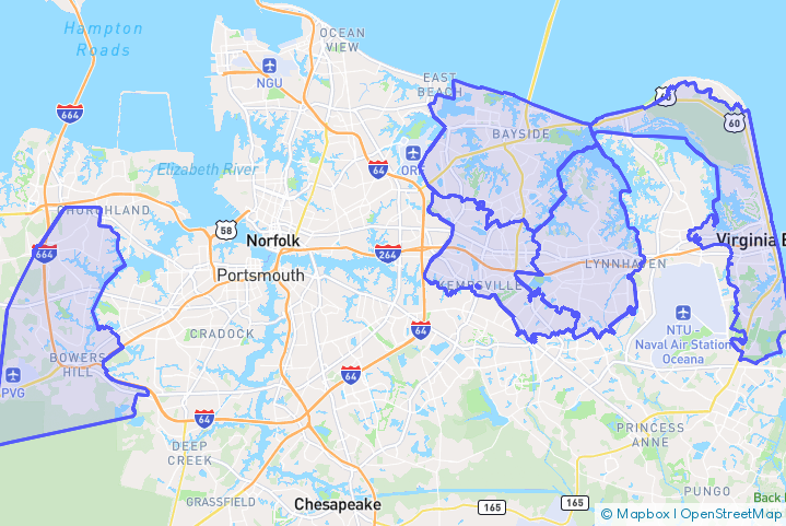 Service Area Map