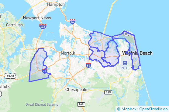 Service Area Map