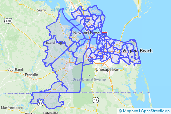 Service Area Map