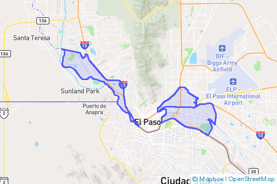 Service Area Map
