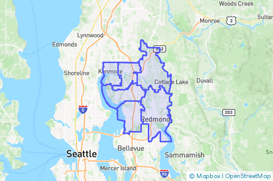 Service Area Map