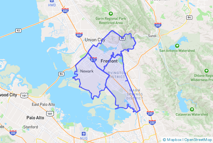 Service Area Map