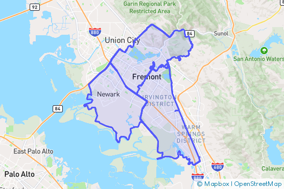 Service Area Map