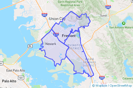 Service Area Map