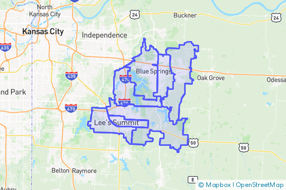 Service Area Map