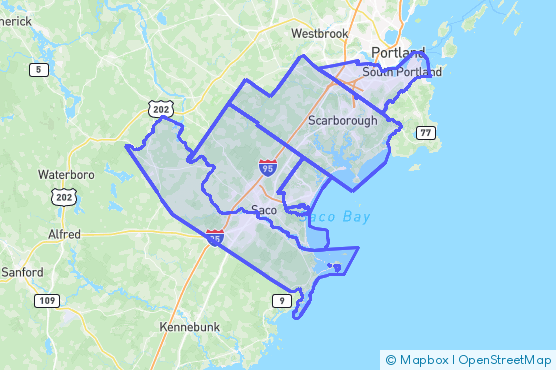 Service Area Map
