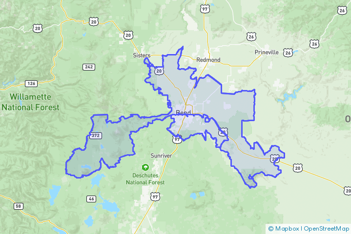 Service Area Map